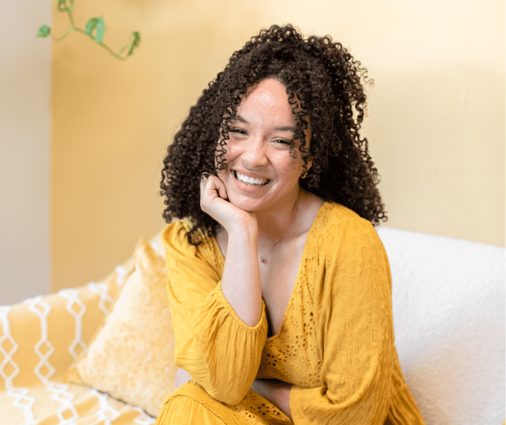 @Shinewithnatasha smiling sitting down