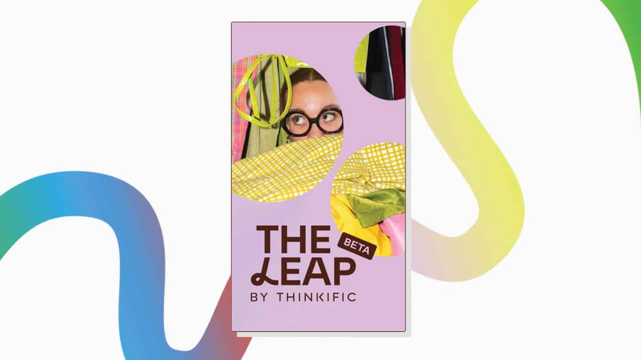 the leap by thinkific digital products examples mini courses guides