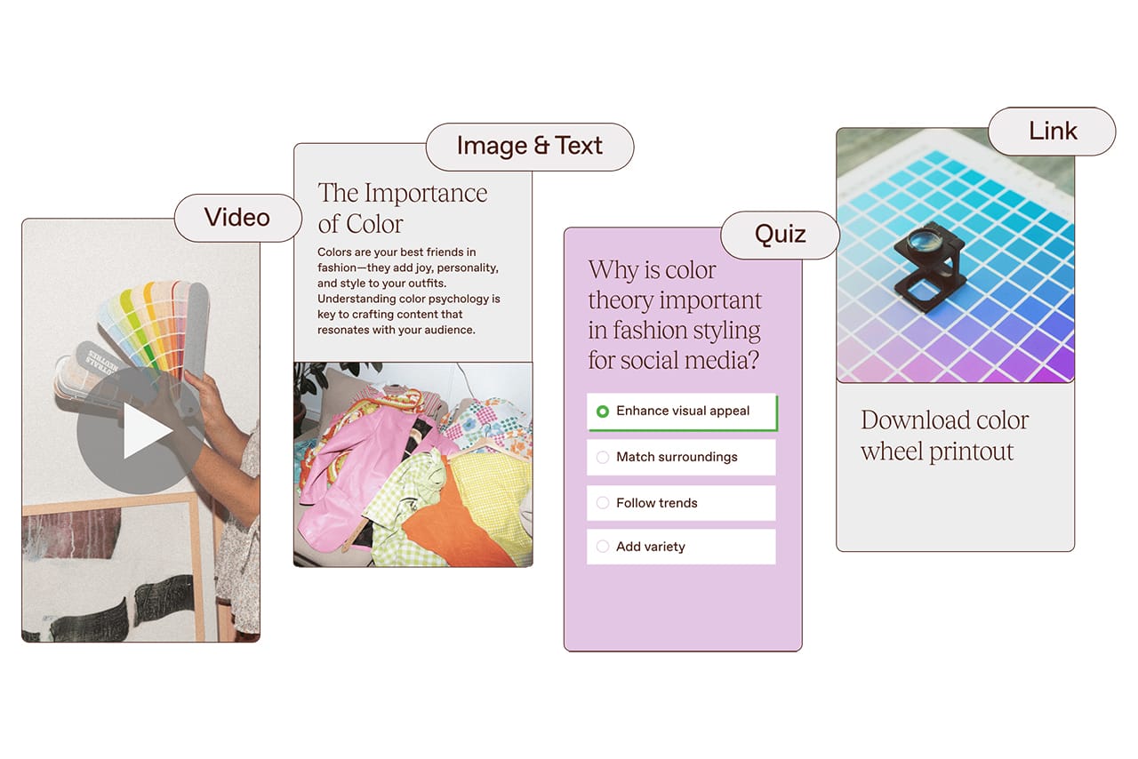the leap by thinkific ai powered digital product generator builder link in bio tool storefront