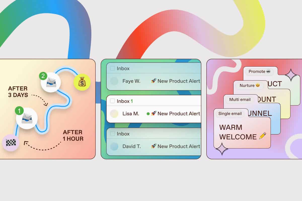 How To Create Email Flows and Send Broadcasts With The Leap
