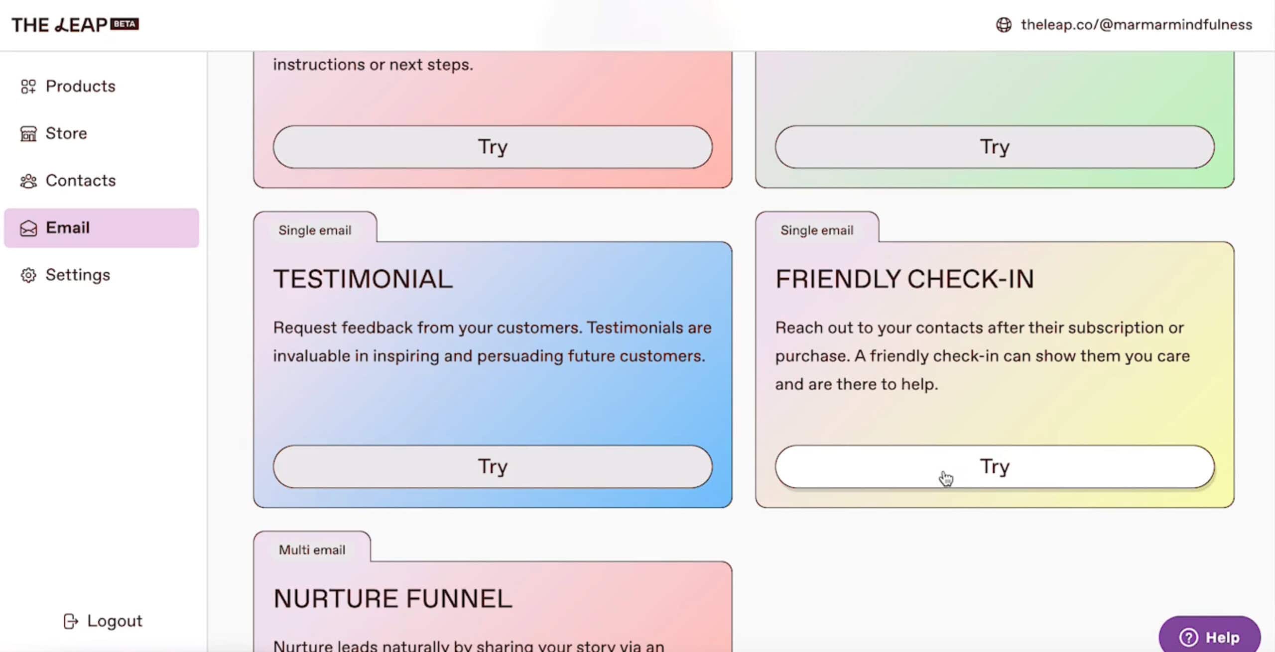 How To Create Email Flows and Send Broadcasts With The Leap